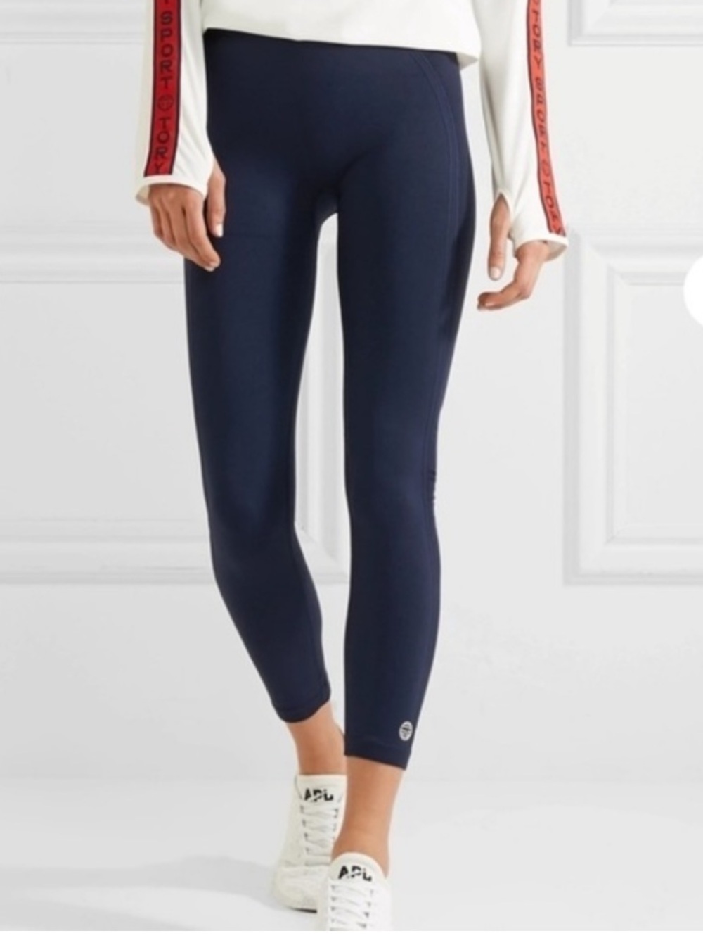 Tory Burch Tory Sport  Navy Seamless Legging